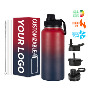 BPA Free Double Wall Stainless Steel Insulated Vacuum Tumbler Handle Lid Leak-Proof 12-24 Hours Thermal Insulation Eco-Friendly - Product Image 1