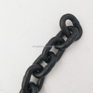 Bán Buôn <span class=keywords><strong>4Mm</strong></span> Để 33Mm G30 Sắt Đen Sơn Stud Liên Kết Neo Chuỗi <span class=keywords><strong>Din763</strong></span>/764/766 Hàn Liên Kết Chuỗi Cho Nâng - Product Image 2