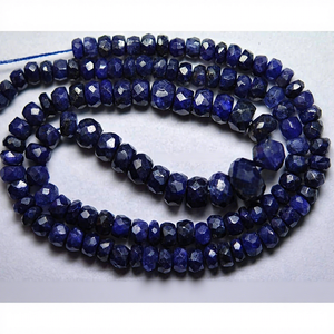 Saphir Corindon Teinté de Qualité Supérieure Naturelle Grade AA, Perles Facettées Grandes de 6-12mm pour Fabrication de Bijoux, Prix de Gros pour Femmes M.Y.GEMS - Product Image 1