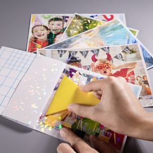 Película de Laminación de Fábrica OEM ODM, Patrón de Protección Fotográfica, PVC PE PET Autoadhesivo, Brillante, Cristalino, Película de Laminación en Frío A4 - Product Image 6