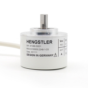 Encodeur rotatif Hengstler RI50 O 1000ES 22KB 1 CG incrémental avec câbles de sortie A B Z, conception allemande - Product Image 4