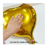 Ballons Cœur Rouges en Mylar de 18 Pouces en Gros pour la Saint-Valentin, Anniversaire de Mariage, Décoration de Fête, Ballons en Forme de Cœur d'Amour