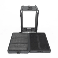 Boîtier de rack pour équipement d'amplification/DJ 4U 6U avec mousse pour microphone pour système audio