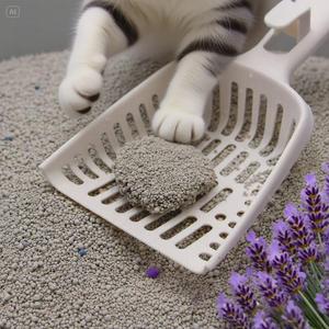 Arena de bentonita para gatos premium a un precio económico con fragancia de fruta, grumos duros de aglomeración rápida hechos de bentonita de sodio - Product Image 4