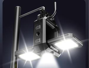 Torcia Magnetica COB a Doppia Faccia, Mini Luce Portachiavi Ricaricabile, Lampada da Lavoro - Product Image 4