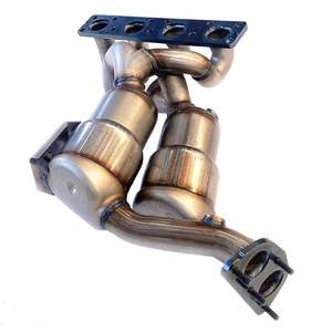SQS OEM/ODM Konverter Katalitik Tiga Jalur Berkualitas Tinggi Pasang Langsung BM W 320I E90 120I 325I E87 Konverter Katalitik PIPA KNALPOT - Product Image 3
