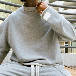 KingSen Street Style Sweatshirt <b>Set</b> 2 Piece Tracksuit Comfortable Crew Neck Pullover With Pants Factory Wholesale - Product Image 5