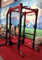 Équipement de gym commercial, banc Smith de fitness commercial, rack de squat tout-en-un 3D, rack de puissance, rack de squat