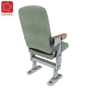 Chaises d'église OEM 640*500*890mm fournisseur chinois bleu <span class=keywords><strong>teatro</strong></span> en casa auditorium chaise pliante église pra - Product Image 3