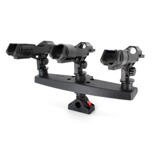 Nouveau porte-cannes triple <span class=keywords><strong>Meitai</strong></span> MTH-106S pour la pêche - Matériau plastique - Product Image 3