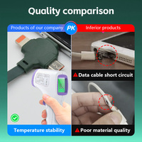Großhandel Multifunktion 3 in 1 Schnell ladung 5A USB-Datenkabel Universal Teleskop-Verlängerung kabel