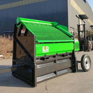 Mesin Penyaring Tanah dan Batu Getar Linear 70 inci untuk Pengolahan Bijih, Mesin Kohler 5.5 HP, 30 Dek Saringan, ISO CE EPA 60 tph - Product Image 5