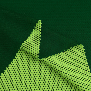 Nhanh chóng khô 100 <span class=keywords><strong>polyester</strong></span> thoáng khí 145gsm bóng đá Jersey chim mắt vest Activewear Áo sơ mi vải lưới cho thể thao T-Shirt - Product Image 4