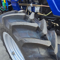 Tracteur agricole 4x4 mini le plus vendu, machine agricole à 4 roues motrices avec chargeur frontal
