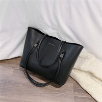 Sac à Main Souple Grande Capacité pour Femme, Tendance Coréenne Printemps-Été 2024, Sac Bandoulière Texturé de Niche