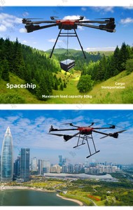 Professional Customizable 20KG Carbon Fiber <b>Drone</b> <b>Accessories</b> for Cargo Delivery Training Forest Inspection Lighting Rescue - Product Image 4