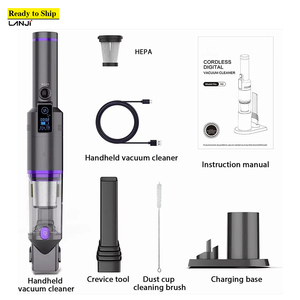 H2-BLDC100W 13KPA aspirateur à main sans fil USB type-c Port de charge aspirateur de voiture petit bâton sans fil Stofzuiger - Product Image 1