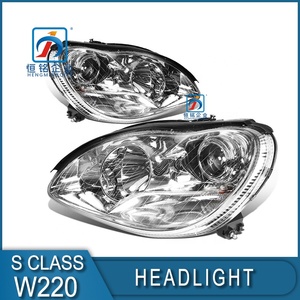 Faro delantero halógeno xenón del lado del conductor W220 para Mercedes Benz Clase S W220 Piezas automotrices 2208204361 - Product Image 4