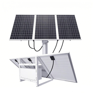 Panneau solaire 100W 120W 150W 180W, batterie Li 50 60 80 100AH, sortie DC12V 5V pour caméra de sécurité <span class=keywords><strong>Reolink</strong></span> Eufy, enregistrement 24h/24 et 7j/7 - Product Image 4