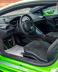 Vente en gros d'usine, sièges de voiture de luxe sur mesure avec revêtement Alcantara pour sièges de voiture Lamborghini Urus, noir - Product Image 3
