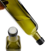 Noyer camélia 250ml 500ml 1000ml vide fantaisie rond carré Antique Marasca verre gros presse Machine huile d'olive extra vierge