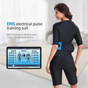 Máquina masajeadora Gugeer para uso doméstico, traje seco Ems con entrenamiento inalámbrico EMS, traje de cuerpo de silicona EMS - Product Image 6