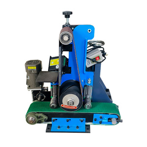 Petite ponceuse à bande métallique, ponceuse à bande large, ponceuse à tête unique, machine de polissage, machine de meulage et de débavurage - Product Image 1