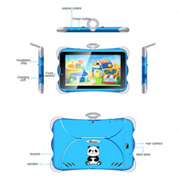 Wintouch K712 Tablette Enfant Android d'Apprentissage Éducative, Tablette pour Enfants 3G de 7 Pouces avec Emplacement pour Carte SIM