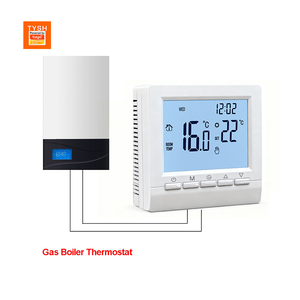 Termostato Inteligente WiFi TYSH Tuya con Pantalla LCD, Diseño de Barra para el <span class=keywords><strong>Hogar</strong></span>, Control por Aplicación, Control de Temperatura para Calefacción por Suelo Radiante - Product Image 1