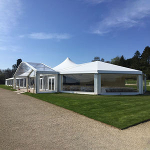 Carpa para Eventos de 1000 Personas, Exterior, Blanca, PVC, Cuatro Estaciones, Impermeable, Estructura de Aluminio, para Bodas - Product Image 2