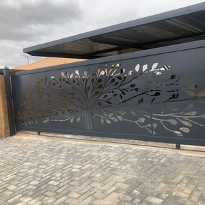 Porte coulissante télescopique à large portée avec système à triple voie pour la construction durable <span class=keywords><strong>de</strong></span> conception moderne d'utilisation <span class=keywords><strong>de</strong></span> parc d'hôtel <span class=keywords><strong>de</strong></span> villa - Product Image 4