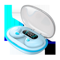 LED Wireless BT Sleeping Headphones TWS Sleep In-ear Wireless Earphones Music Earbuds X55 Headphone ENC Headset With Microphone