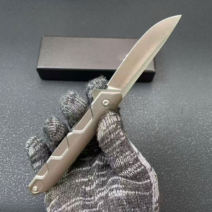 Cuchillo de bolsillo plegable multifuncional de alta dureza, herramienta portátil de autodefensa para el hogar y exteriores - Product Image 6