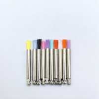 Micro-brosses jetables Ouwen à poils non-shedding, options souples et dures, 100 pièces, pour usage dentaire et esthétique, type à clipser