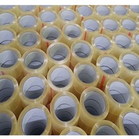 Ruban d'emballage BOPP transparent imprimé personnalisé Ruban d'emballage en papier adhésif acrylique Cassette pour sac banane Ruban de qualité supérieure pour l'emballage