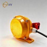 Interruptor de Seguridad Industrial HY con Cable de Tracción, Dispositivo de Parada de Emergencia para Cintas Transportadoras, Interruptor de Protección de Reinicio Manual Bidireccional