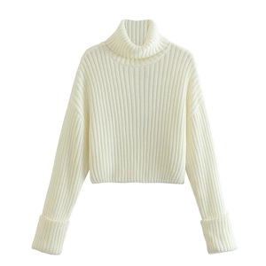 Il nuovo elenco abbigliamento invernale personalizzato da <span class=keywords><strong>donna</strong></span> Pullover lavorato a maglia da <span class=keywords><strong>donna</strong></span> maglioni oversize all'ingrosso 2023 - Product Image 3