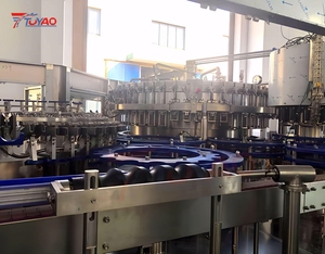 Hoàn toàn tự động nước chanh lấp lánh nước chanh Soda nước thủy tinh đóng chai điền máy bia rượu vang làm đầy và đóng gói dòng - Product Image 4