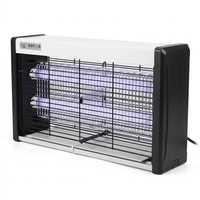 Tueur de mouches électrique professionnel 6W, grille haute tension 1200V, LED anti-insectes pour cuisine commerciale, hôpital, ferme, hôtel