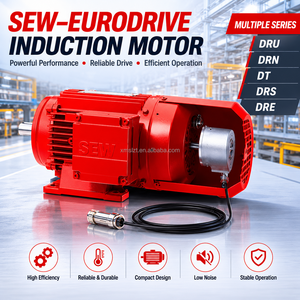 Motore AC SEW EURODRIVE SEW <span class=keywords><strong>DRN</strong></span>/DRS/DT/DR 80MK4 80M4 0.55kW 0.75kW 4 Poli IE3 B3/B5/B14 400V 1440rpm IP54 Trifase - Product Image 1