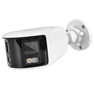 DS-2CD1T83G2P-LIUF/SRB HIK 8 MP Double objectif 180° °   Caméra réseau bullet fixe intelligente hybride à grand angle avec audio bidirectionnel - Product Image 3