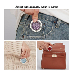 Thiết Kế Độc Đáo Xách Tay Có Thể Gập Lại Túi Móc Áo Móc Kim Loại Bảng Ví Túi Xách Chủ Cho Đám Cưới Hoặc Tốt Nghiệp - Product Image 2