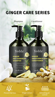 Hotel menggunakan target rambut rontok organik anti-ketombe nutrisi 500ml Set sampo jahe untuk pertumbuhan rambut