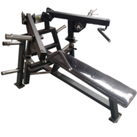 Équipement de musculation professionnel en acier pour presse pectorale, banc plat de musculation, machine de musculation VM-B172