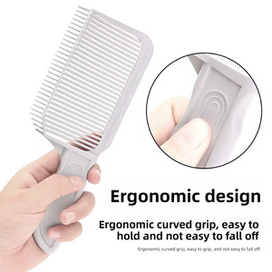 <span class=keywords><strong>Pettine</strong></span> Professionale Curvo per Posizionamento e Taglio Sfumato, 1 pz, in Plastica, per Taglio <span class=keywords><strong>a</strong></span> Livello Zero, per Uso in Salone - Product Image 3