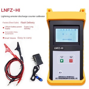 เครื่องสอบเทียบค่ากระแสไฟฟ้า VLUUKE LNFZ-HI เครื่องทดสอบการปล่อยประจุของอุปกรณ์ป้องกันฟ้าผ่า หน้าจอ LCD วัสดุ ABS ความแม่นยำสูง - Product Image 1