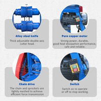 Machine à dénuder les câbles électriques Lansing Heavy Duty 20-120 mm, dénudeur automatique de câbles blindés pour le recyclage de gros câbles électriques