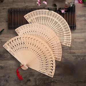 Ventilateur à main pliant en bois Portable chinois danse bambou ventilateurs à main pour les femmes décor de fête de <span class=keywords><strong>mariage</strong></span> ventilateur décoratif artisanat cadeau - Product Image 3