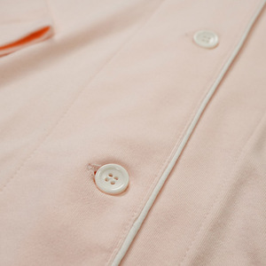 Conjunto de pijama de mujer de verano al por mayor Sleep Companion, ropa de dormir de mujer de algodón primavera 100% de dos piezas - Product Image 6