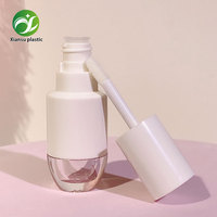 Haute qualité en gros personnalisé blanc clair 4ml brillant à lèvres bouteille vide huile pour les lèvres Tube maquillage emballage conteneur